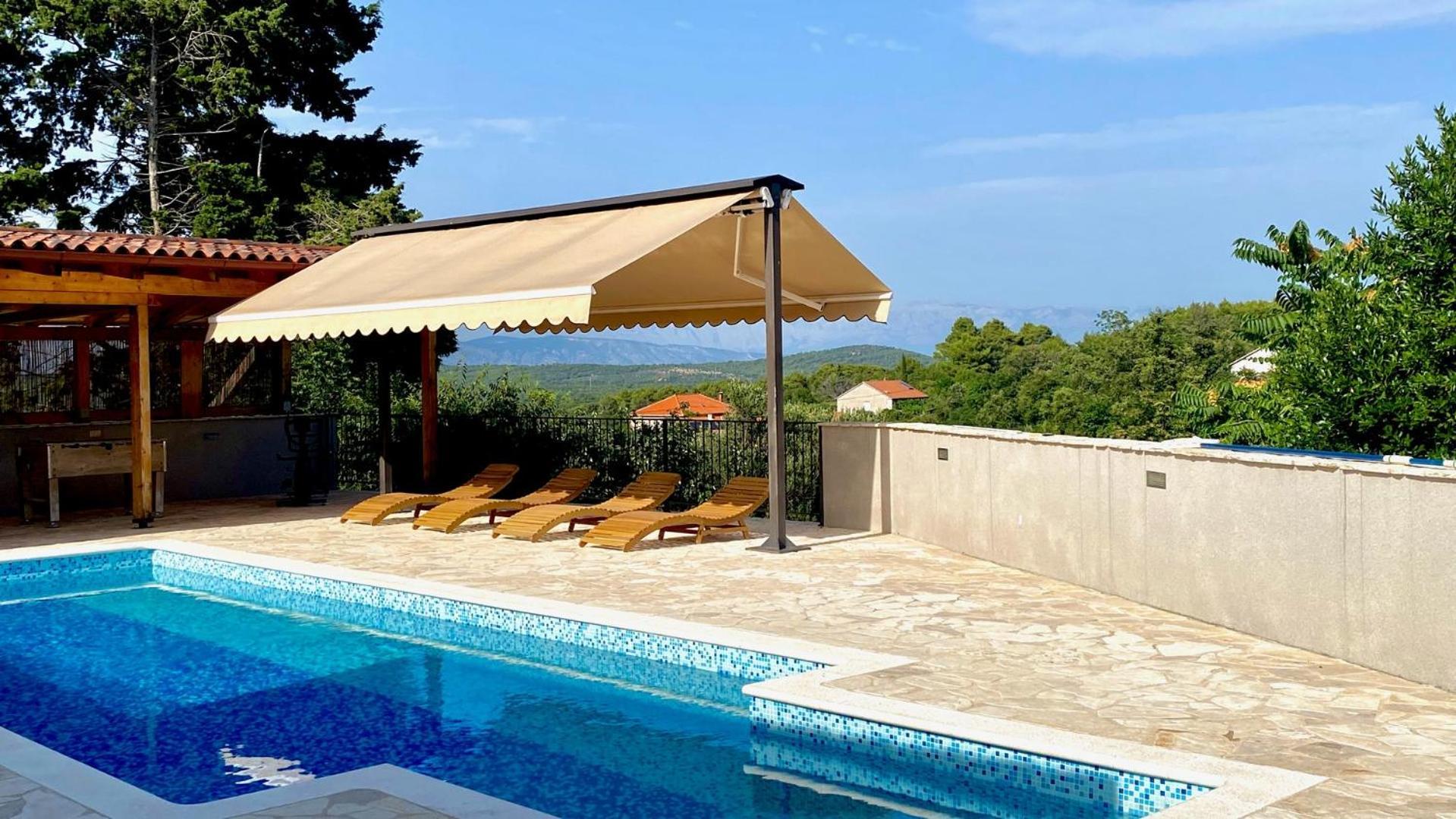 Villa Ploca On Hvar With A Private Heated Pool Dol  Extérieur photo